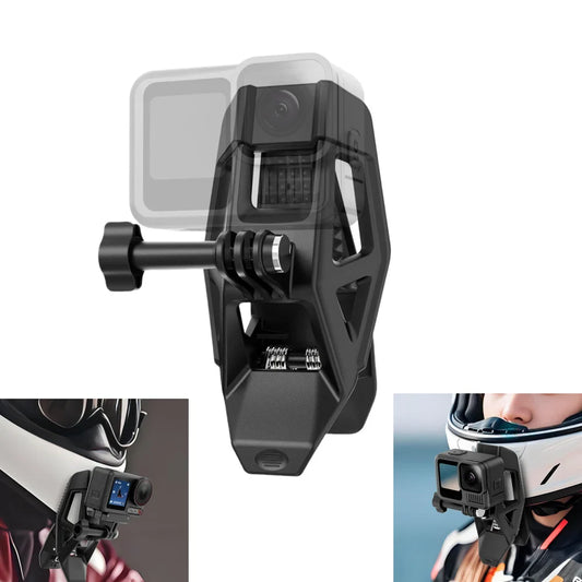 Universal Helmet Chin Mount for GoPro, DJI Osmo & Insta360 Helmet Camera Mount Oasis Select
