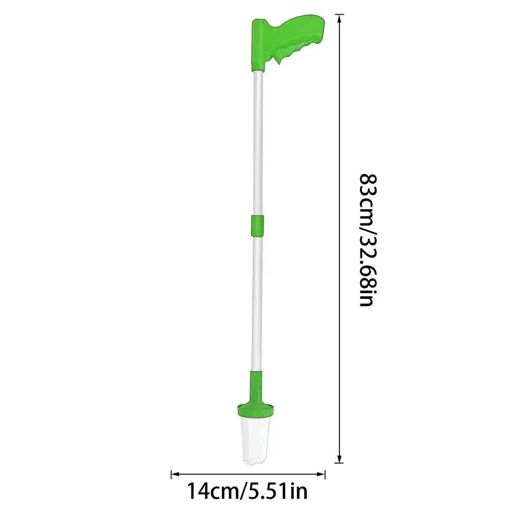 Foldable household tool spider catcher clip insect catcher cute catcher Abs household outdoor Peaceful Pleasures Health and Wellness green