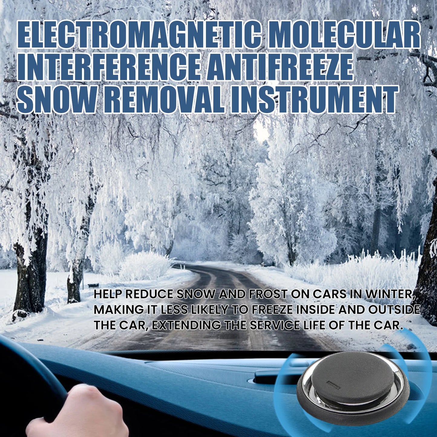 Portable Car Defrost & Snow Removal Device | Anti-Ice Tool