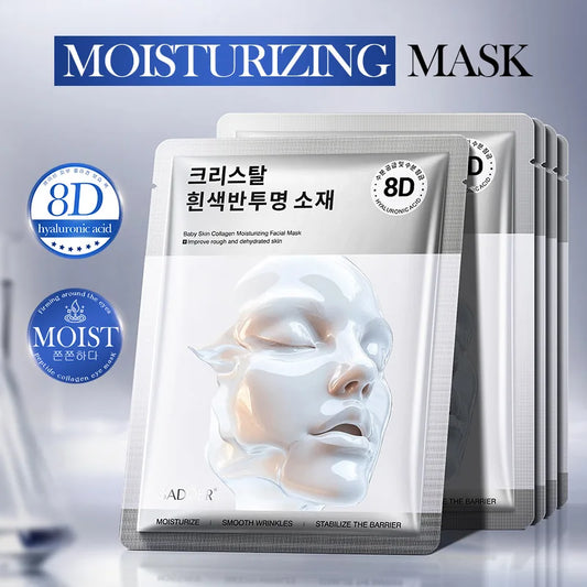 Collagen Glow Face Mask – Marine Collagen & Hyaluronic Acid Hydrating Face Mask Oasis Select