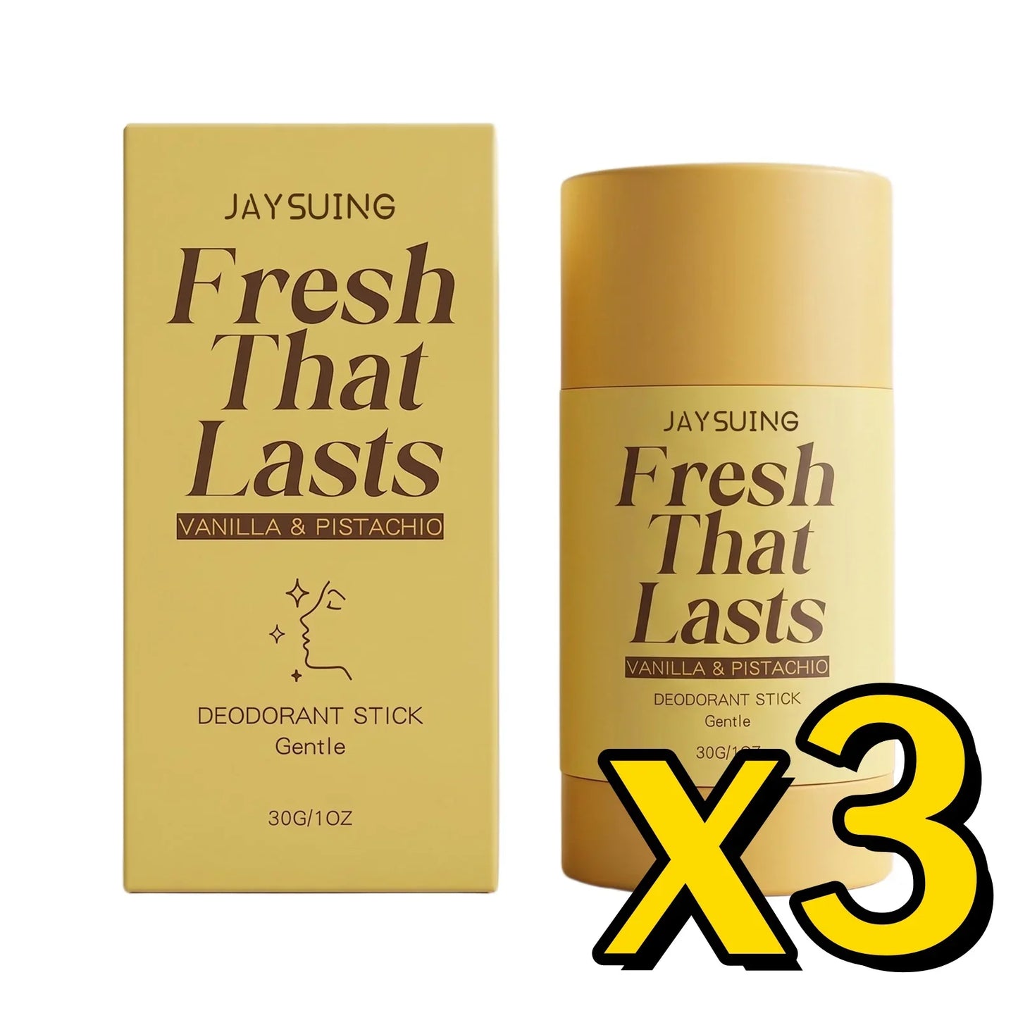 Vanilla Deodorant Antiperspirant Stick – 30g Odor & Sweat Control