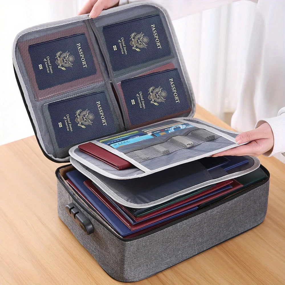 Multifunctional Briefcase with Password Lock | Travel Organizer