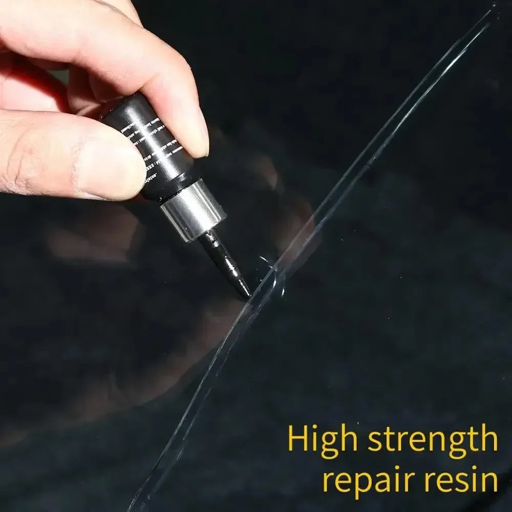 Car Windshield Crack Repair Glue Resin Kit Sealant Car Sealing Rubber Accessories Seal Glass Wash Maintenance Automobiles Parts Peaceful Pleasures Health and Wellness