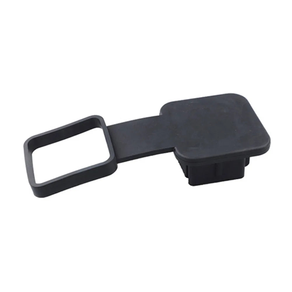 Trailer Hitch Receiver Cover Plug Waterproof Tube Cap Protector Trailer Hitch Cover 2 Inch Receiver Auto Square Plug Peaceful Pleasures Health and Wellness a