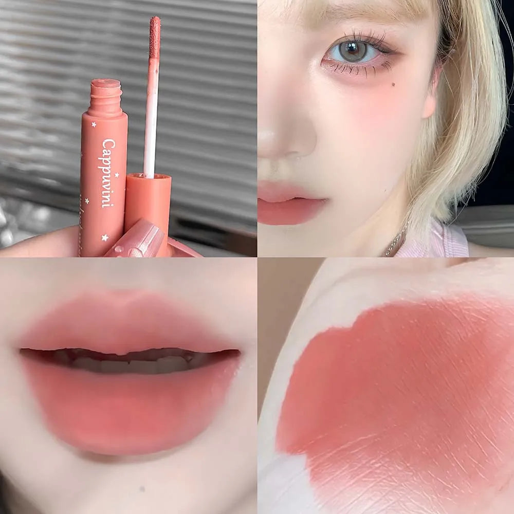 Velvet Matte Lip & Cheek Tint | Waterproof Mousse Lipstick
