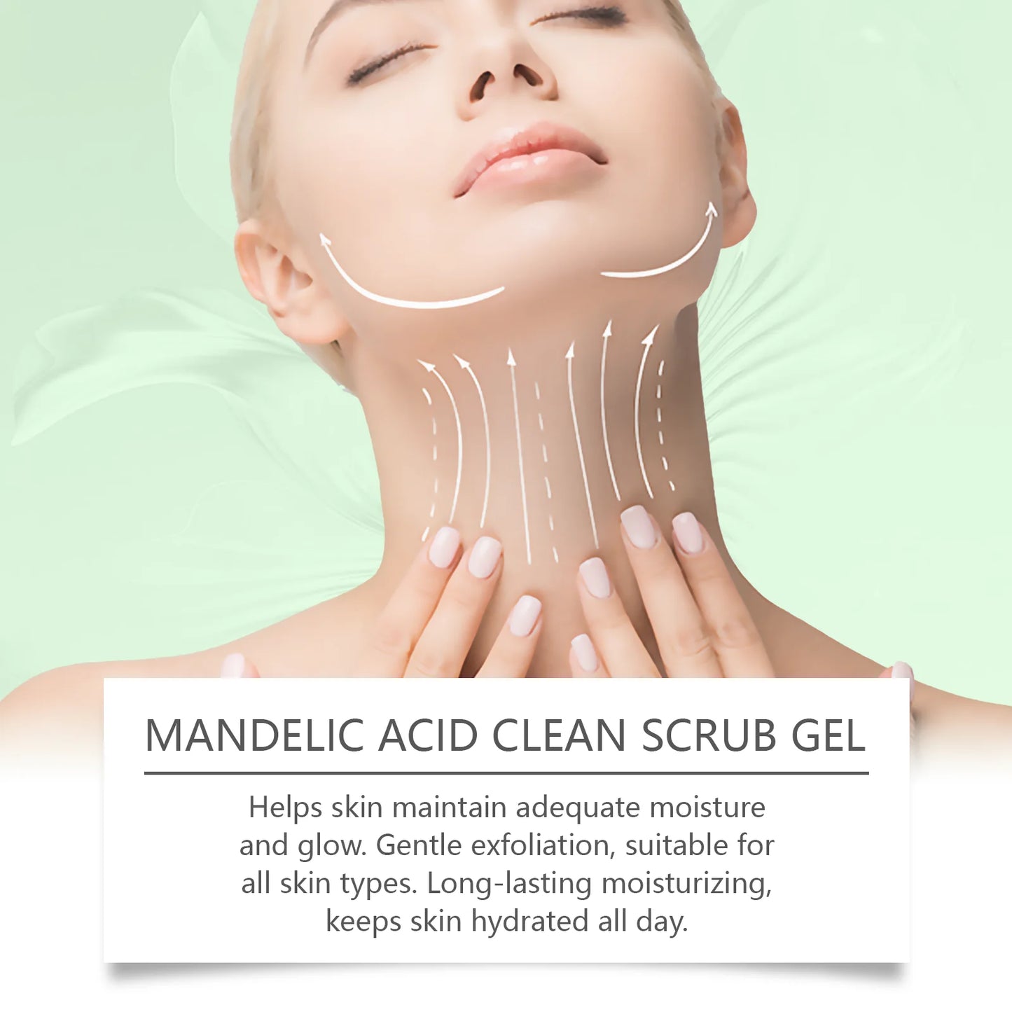 Mandelic Acid Body Scrub Gel – Exfoliate, Smooth & Hydrate
