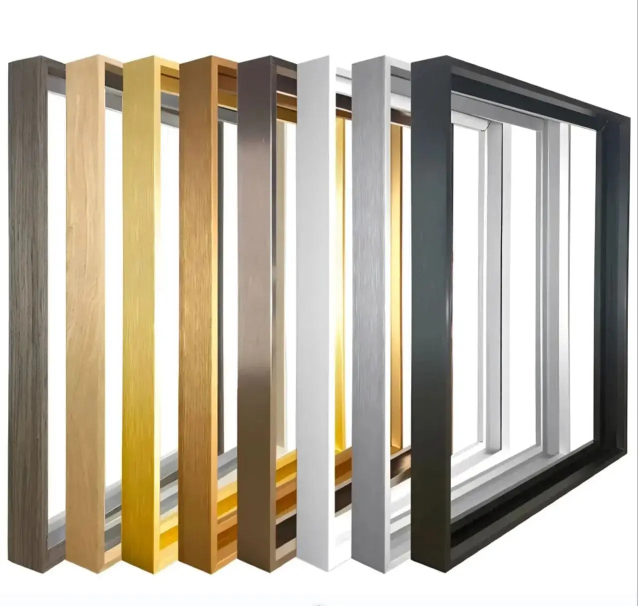 Wall Painting Photo Frames Kit, DIY Large Size, Gold Frame for Wall Art, Canvas Print, New Thickening, 50x70, 70x140, 90x120 Peaceful Pleasures Health and Wellness