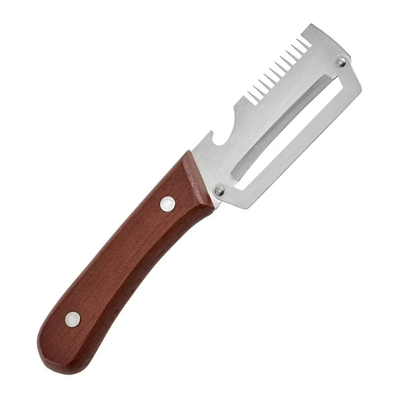 3-in-1 Vegetable Peeler Stainless Steel with Bottle Opener