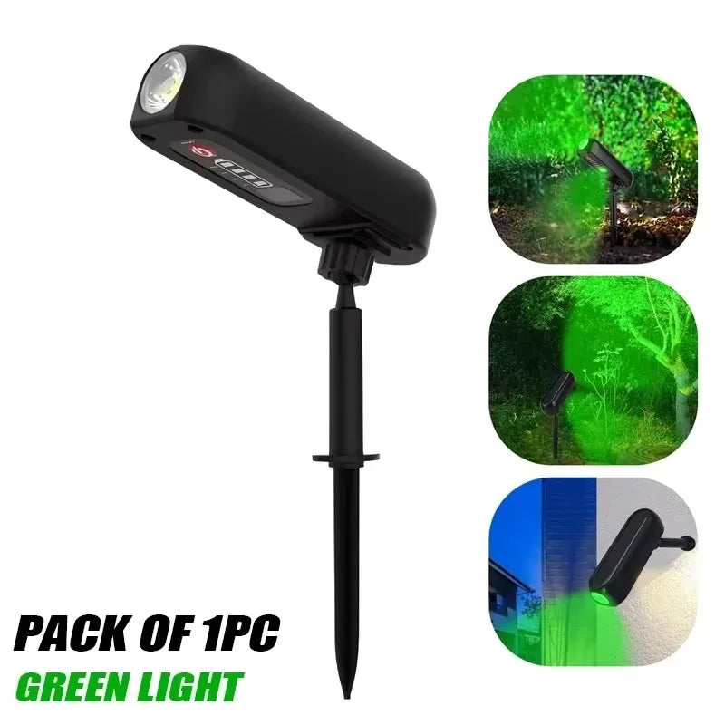 Solar LED Garden Spotlight IP65 | Wall & Ground Mount Uplight