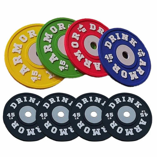 4-Pack Gym Weight Plate Silicone Coasters – BPA Free Non-Slip Silicone Drink Coasters Peaceful Pleasures Health and Wellness