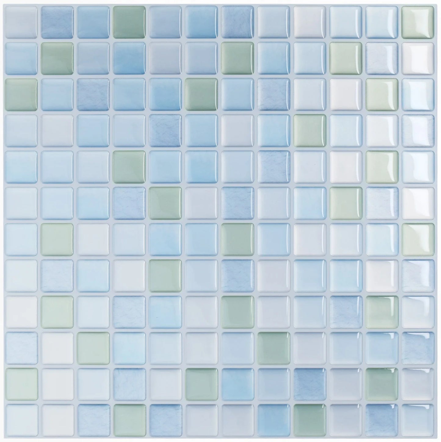 Drop-plastic mosaic wall stickers self-adhesive wall decoration stickers for foreign trade three-dimensional DIY home decoration Peaceful Pleasures Health and Wellness 5ps 2