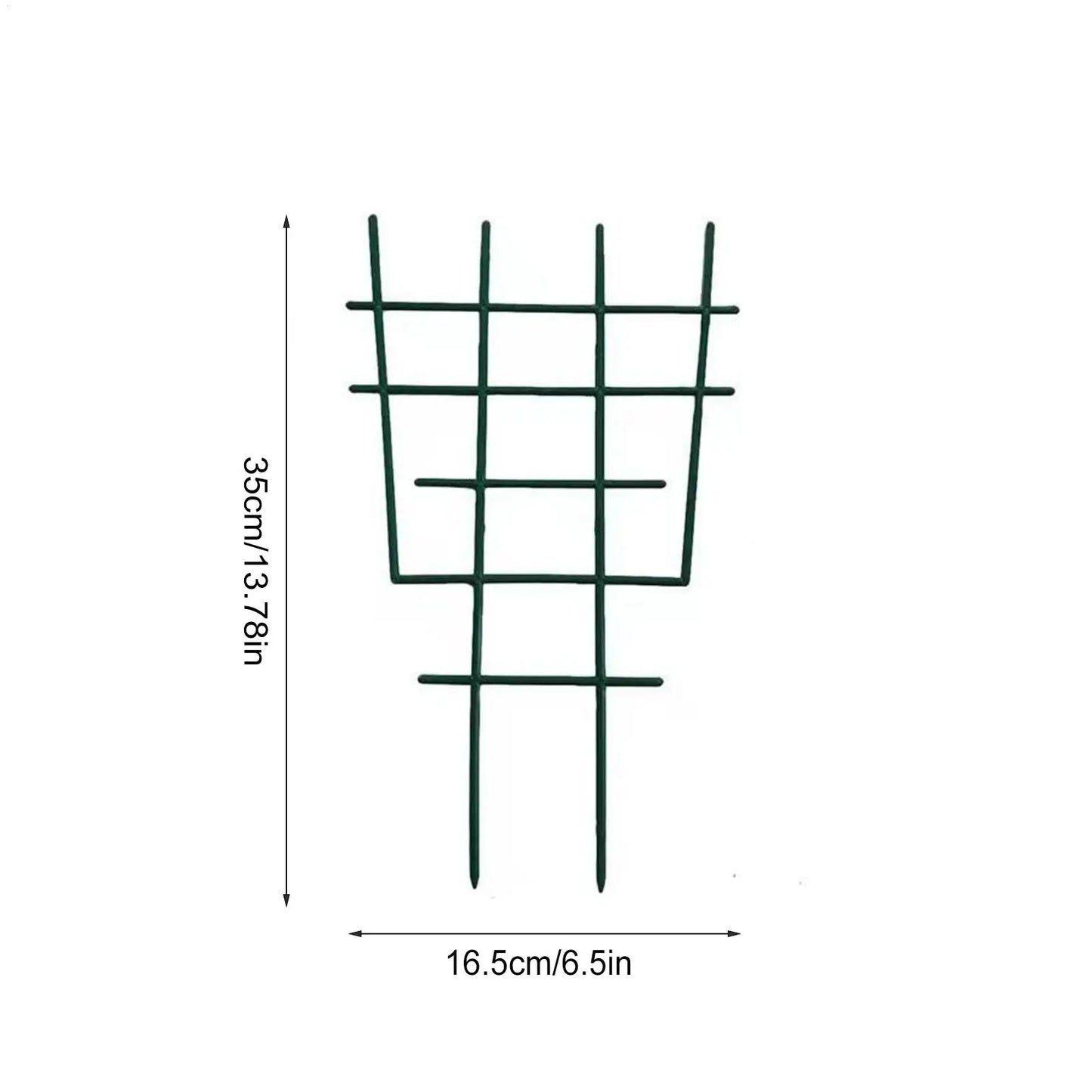 Potted Plant Trellis 10 Pieces Small Adjustable Rustproof Support Climbing Plants Support Stakes For Vine Ivy Clematis Jasmine Peaceful Pleasures Health and Wellness