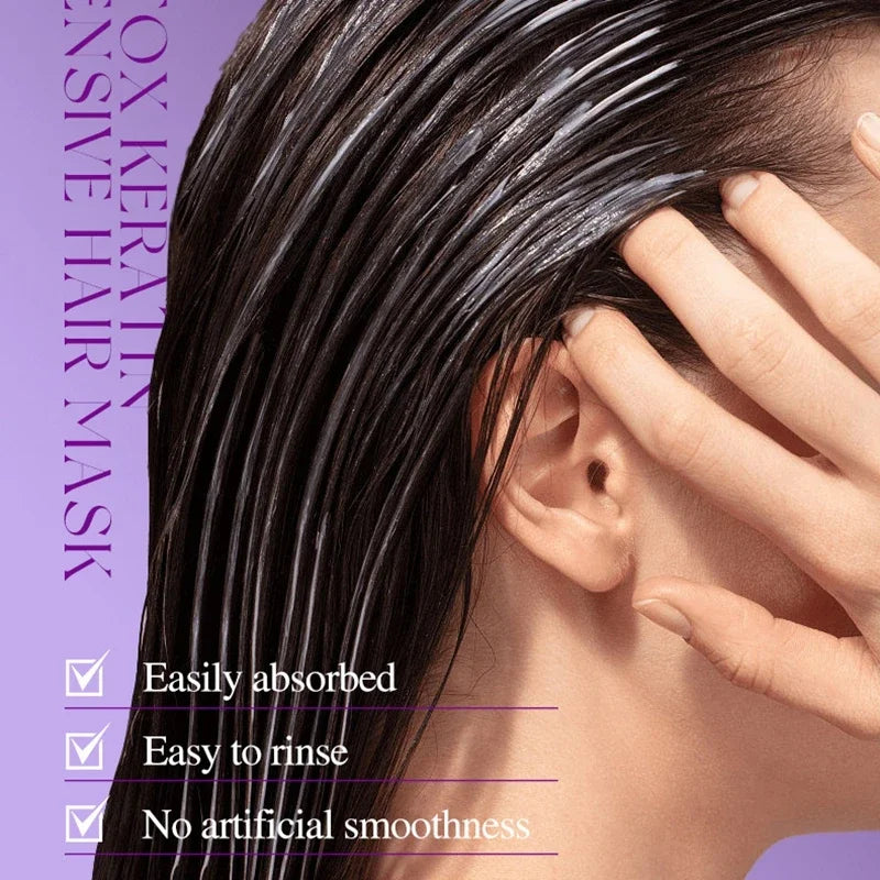 5-Second Keratin Hair Mask | Deep Moisture, Smooth & Shiny