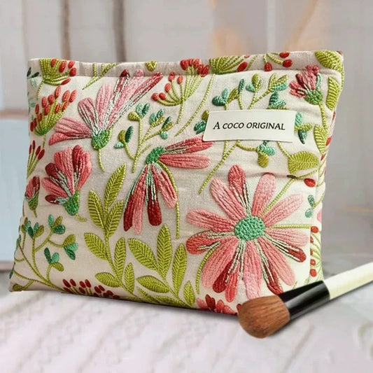 Women's Large Travel Cosmetic Bag – Silicone Toiletry Organizer Travel Cosmetic Bag Oasis Select