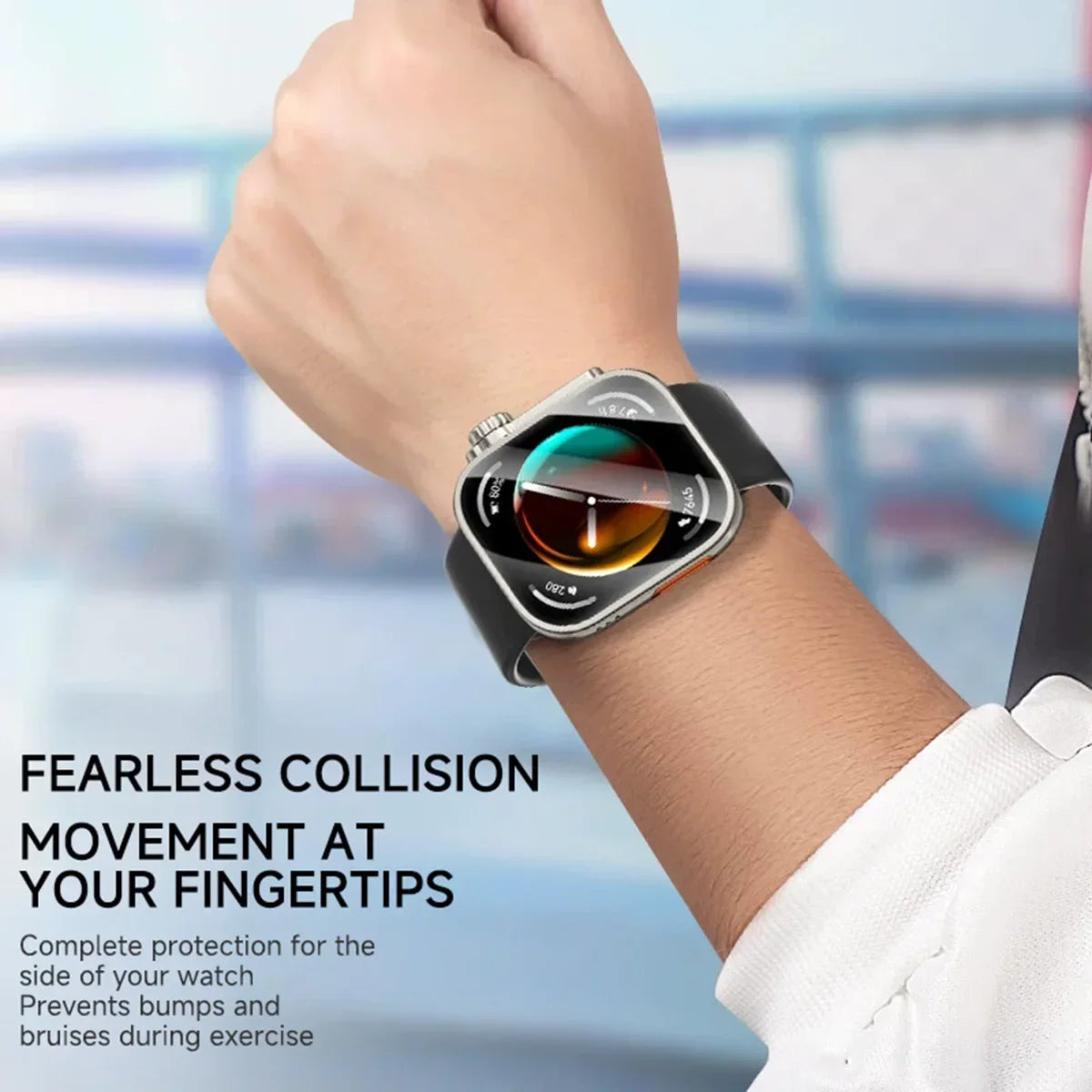 Huawei Watch Fit 4 / Fit 4 Pro Case & Screen Protector Cover Peaceful Pleasures Health and Wellness