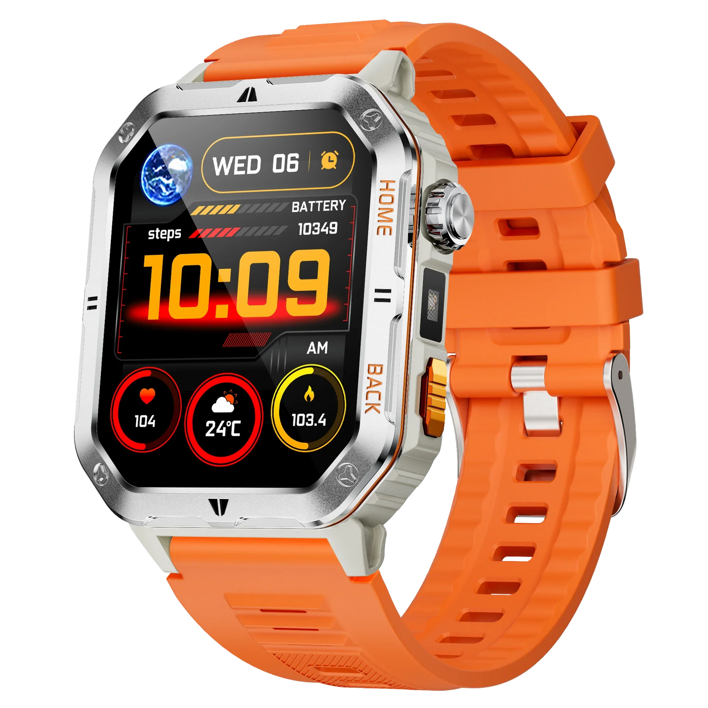 MINGCC Smart Watch 2.01" IPS, Wireless Call, 20-Day Battery