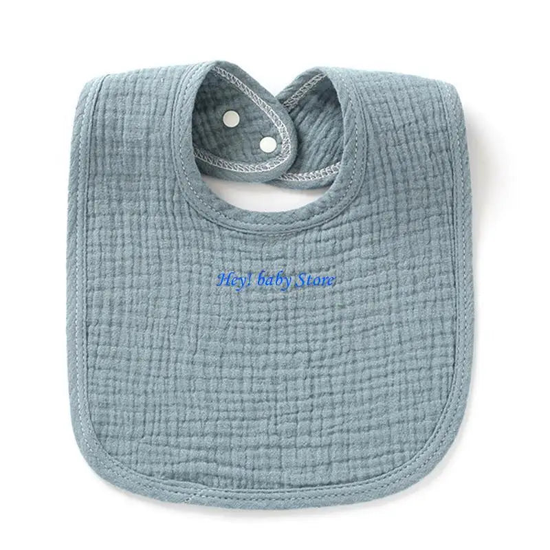 Baby Drool Bibs 4-Layer Cotton Gauze Bandana Burp Cloth