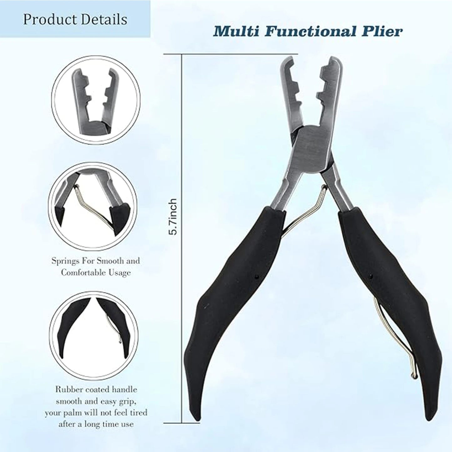 Micro Link Pliers – Hair Extension Install & Removal Tool