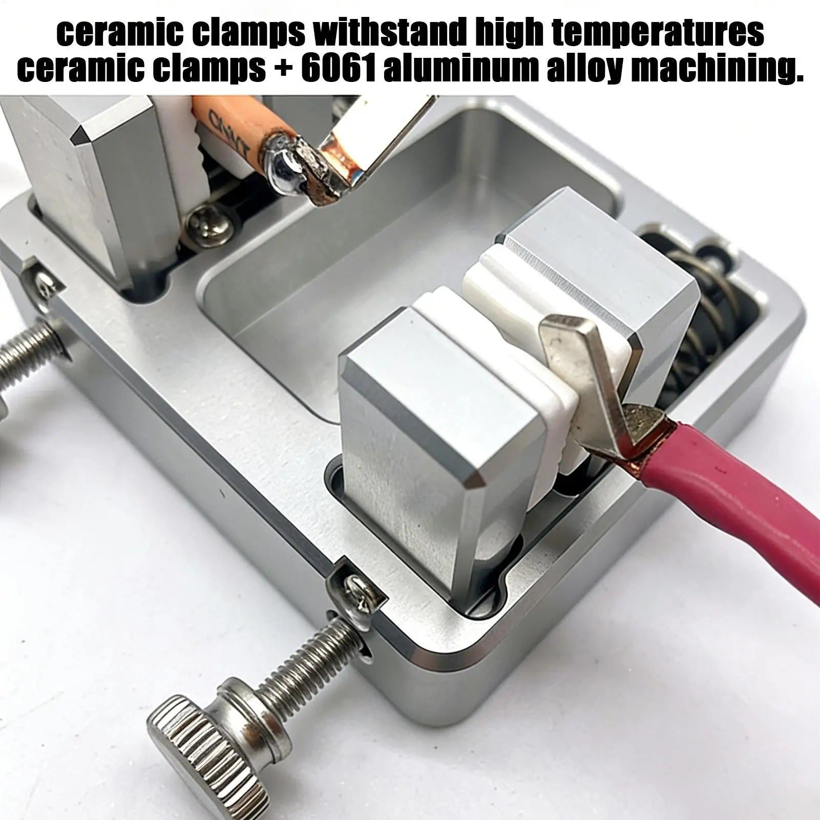 Adjustable Soldering Clamp Stand | Heat-Resistant PCB Fixture Soldering Clamp Stand Peaceful Pleasures Health and Wellness
