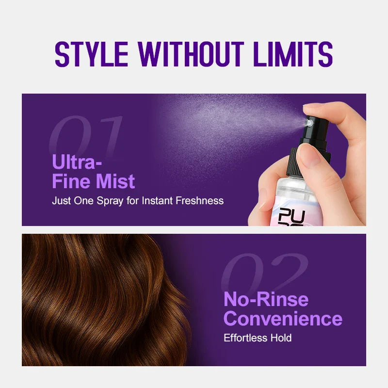 PURC Argan Oil Hair Styling Spray – Hold, Volume & Smooth
