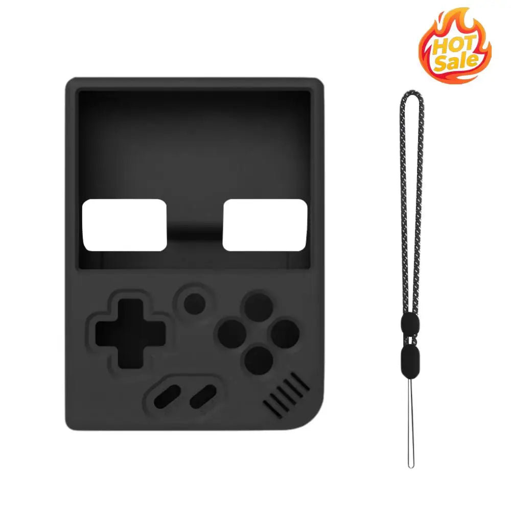 Silicone Shockproof Cover with Lanyard for MIYOO Mini Plus