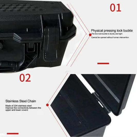 Portable Angle Grinder Tool Box | Plastic Storage Case Tool Storage Case Peaceful Pleasures Health and Wellness