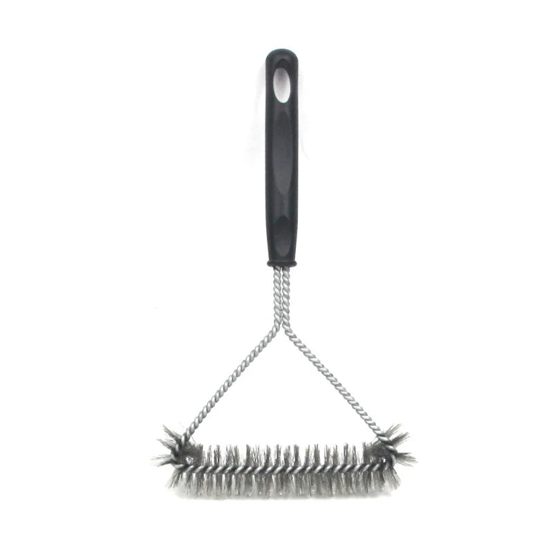Stainless Steel Wire Grill Brush – BBQ & Stove Cleaner Grill Cleaning Brush Peaceful Pleasures Health and Wellness