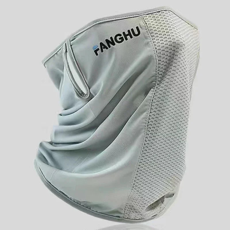 Sun Protection Breathable Mask for Outdoor Sports Peaceful Pleasures Health and Wellness LIGHT GRAY