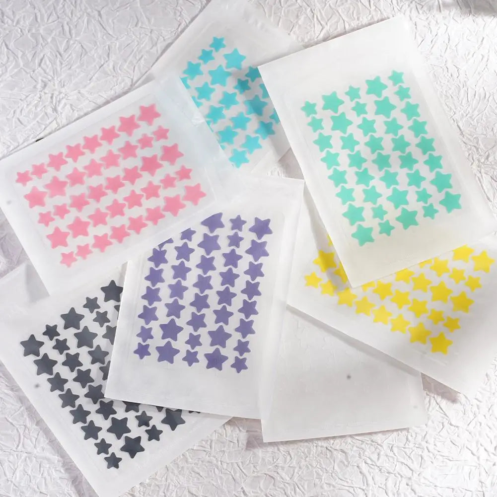 40-Pack Star-Shaped Colorful Pimple Patches – Cute Acne Cover