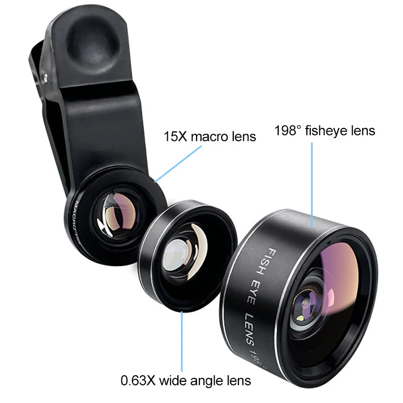macro lens for mobile fish eye lens phone camera lens for phone camera Fisheye lens wide angle Fisheye lens for smartphone Peaceful Pleasures Health and Wellness Black