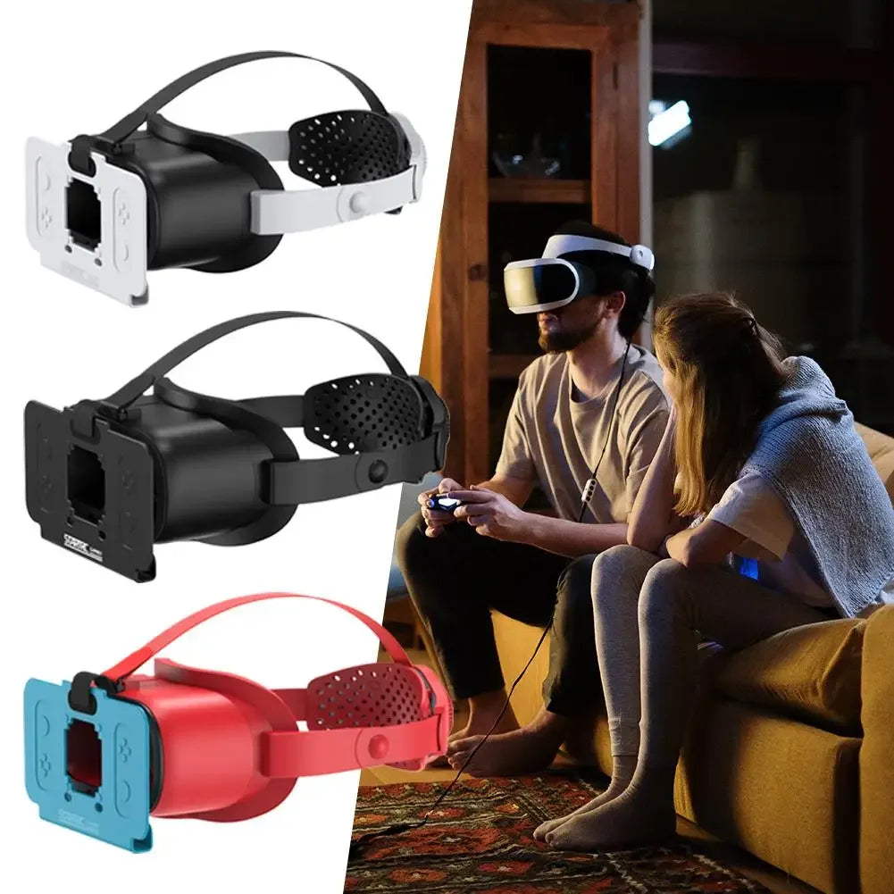 For Switch2 game console 3D HD VR glasses Virtual Reality Movies Switch Game Adjustable Headband Expansion Upgrade Accessories Peaceful Pleasures Health and Wellness