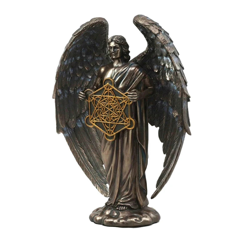 Metatron Angel Sacred Geometry Statue | Prophet Enoch Figurine