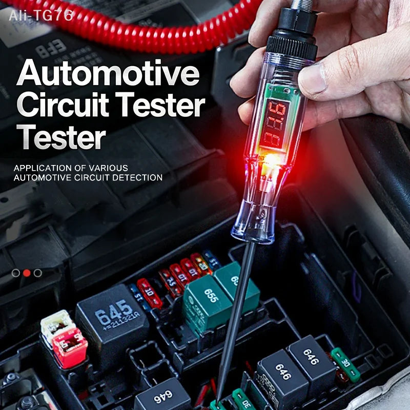 3V-120V Car Digital Voltage Circuit Tester Probe Pen