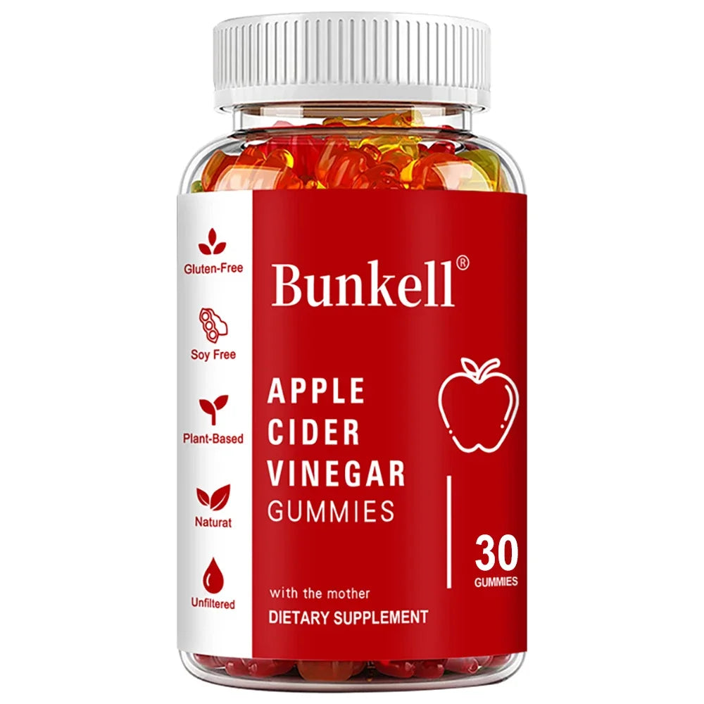 Apple Cider Vinegar Gummies with Vitamin B12 - Support Weight Management, Digestion, Detoxification, and Immune Support Peaceful Pleasures Health and Wellness 30 Count-1 bottle