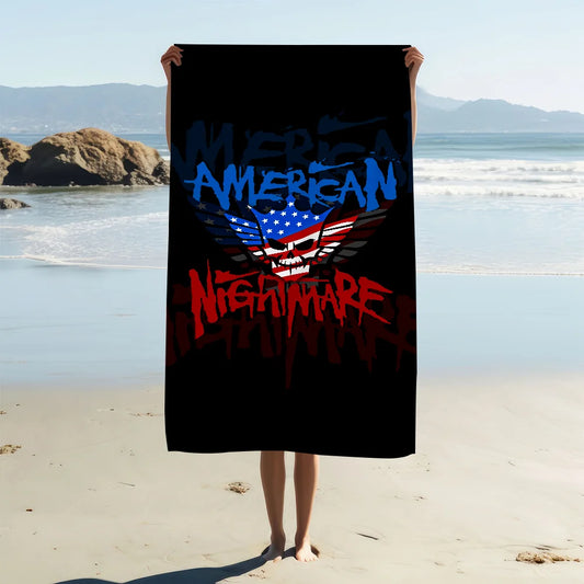 Cody Rhodes Wrestler Logo Quick-Dry Sports & Beach Towel Sports Beach Towel Peaceful Pleasures Health and Wellness