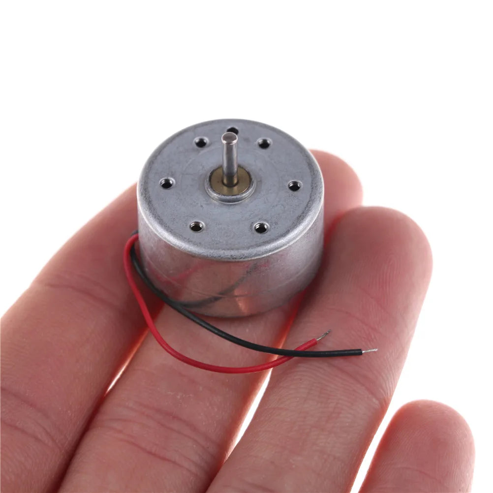 New DC 1.5V 3V 5V 6V 6600RPM Micro RF-300C Solar Power Motor Small Round Toy Motor Peaceful Pleasures Health and Wellness