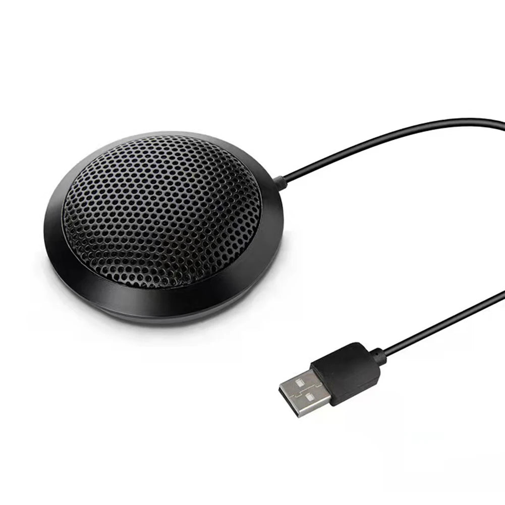 VODOOL USB/3.5mm Omnidirectional Desktop Conference Microphone