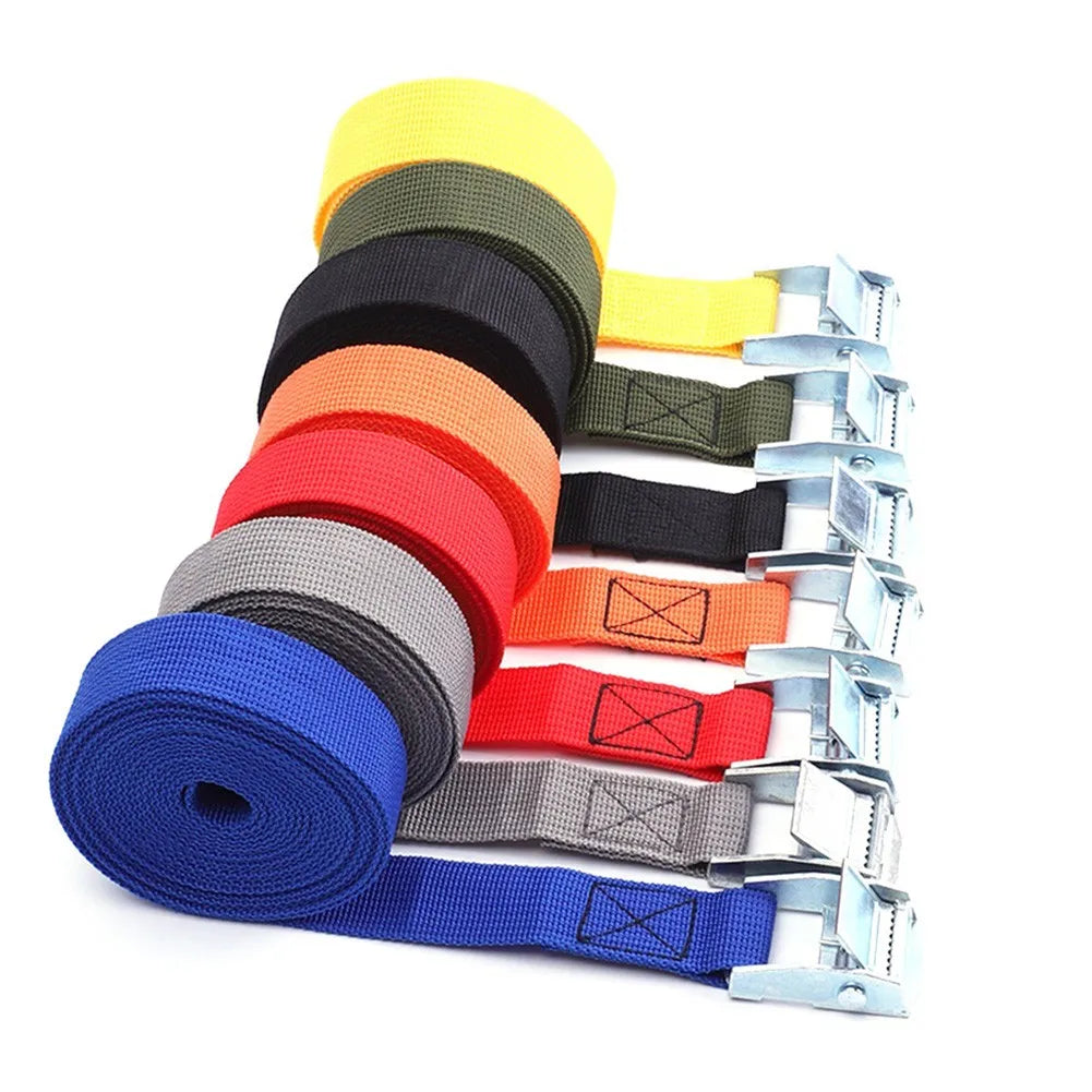 25mmx1M Lashing Strap W Zinc Alloy Nylon Buckle 250 LBS Quick Release