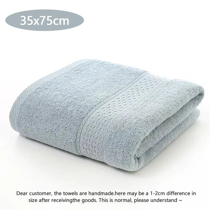 Soft Absorbent Cotton Bath Towel & Washcloth | Hotel Quality