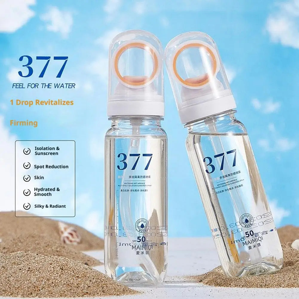 377 Deep Repair Sunscreen Spray SPF50+ for Skin Protection Peaceful Pleasures Health and Wellness
