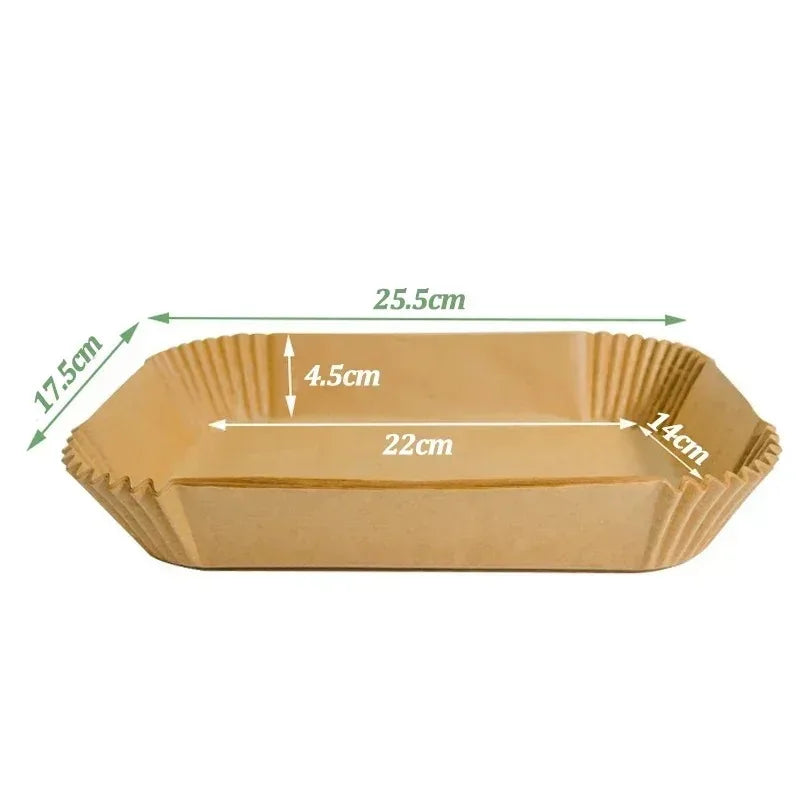 Disposable Air Fryer Parchment Liners – Non-Stick Baking Mats