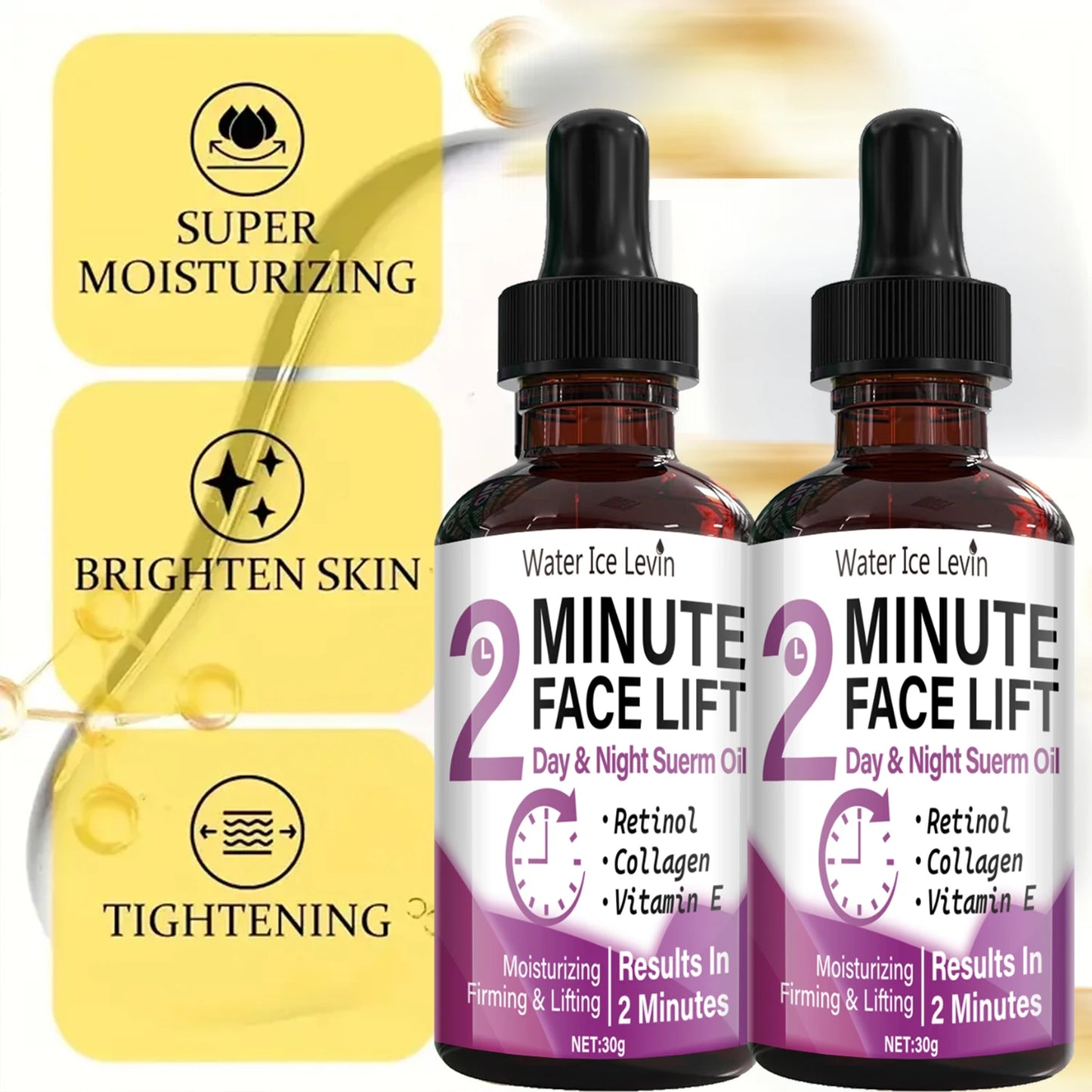 Retinol & Collagen Face Lift Serum Oil – Firming & Hydrating