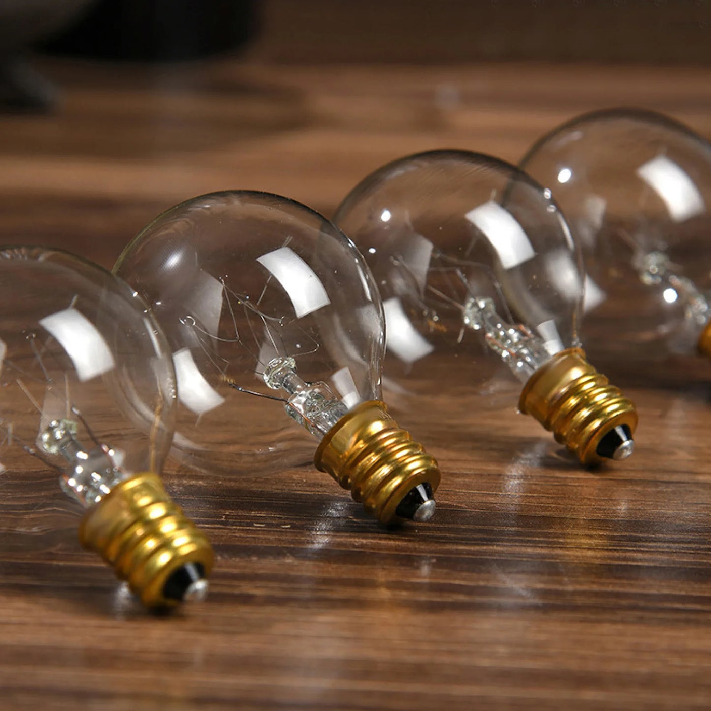 G40 Light Bulbs Replacement G40 Tungsten Bulb Lamp 7W 220-240V Clear Globe Bulb E12 Base Light Bulbs for Indoor Outdoor Peaceful Pleasures Health and Wellness