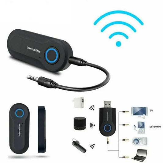 3.5mm Bluetooth 4.0 Audio Transmitter – TV, PC & Headphones Bluetooth Audio Transmitter Oasis Select