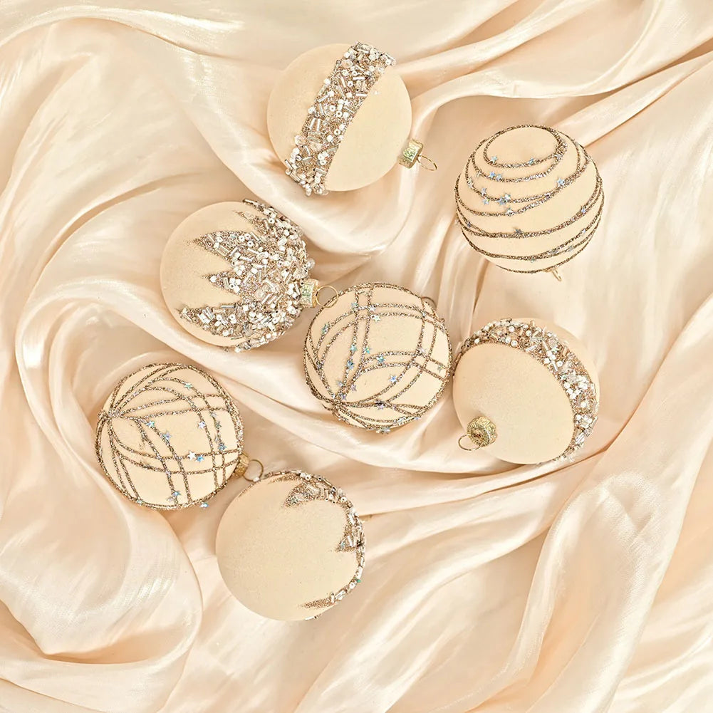 Christmas Ball Ornaments Set of 12 – Tree & Wreath Decor