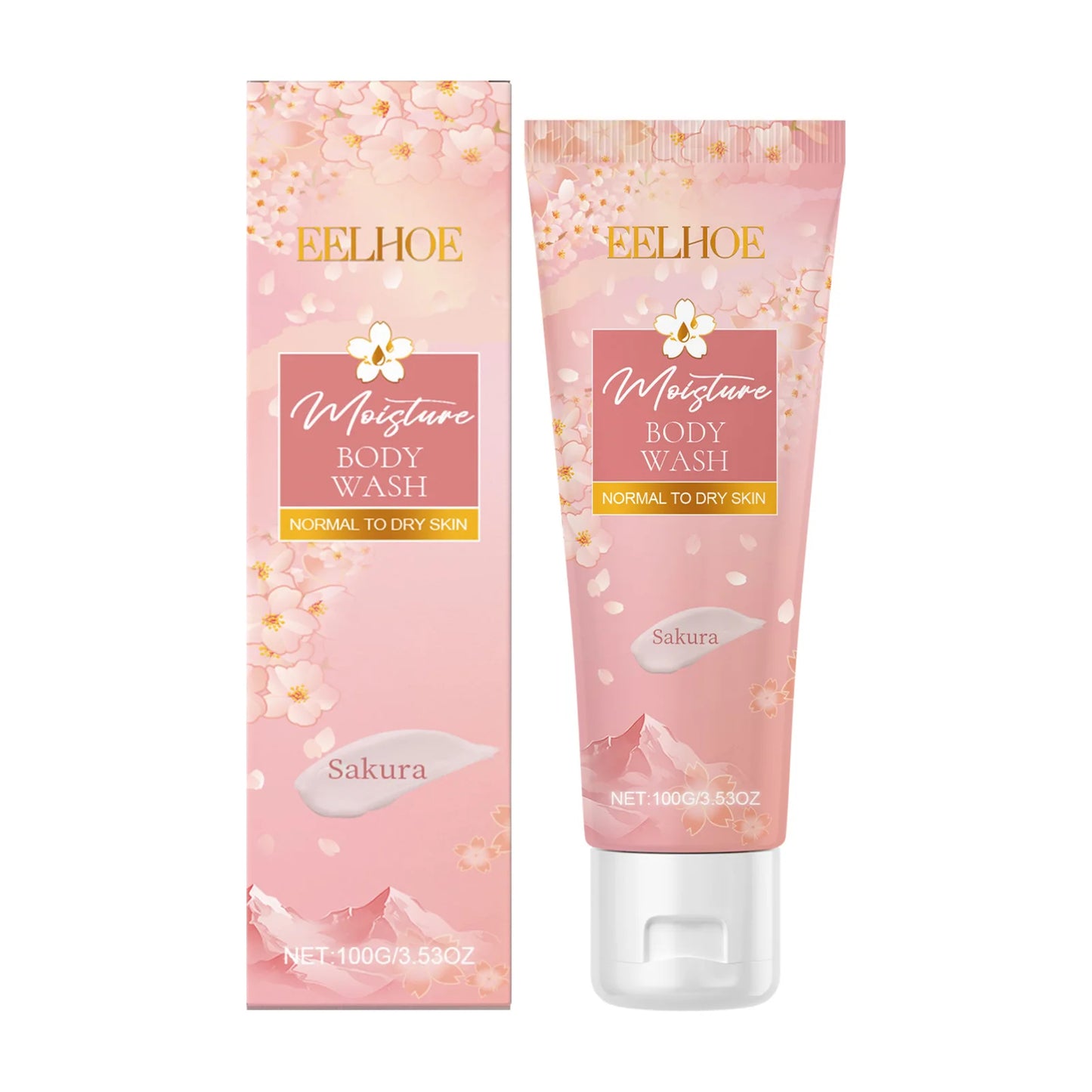 EELHOE Sakura Body Care Set – Shower Gel, Lotion & Body Spray