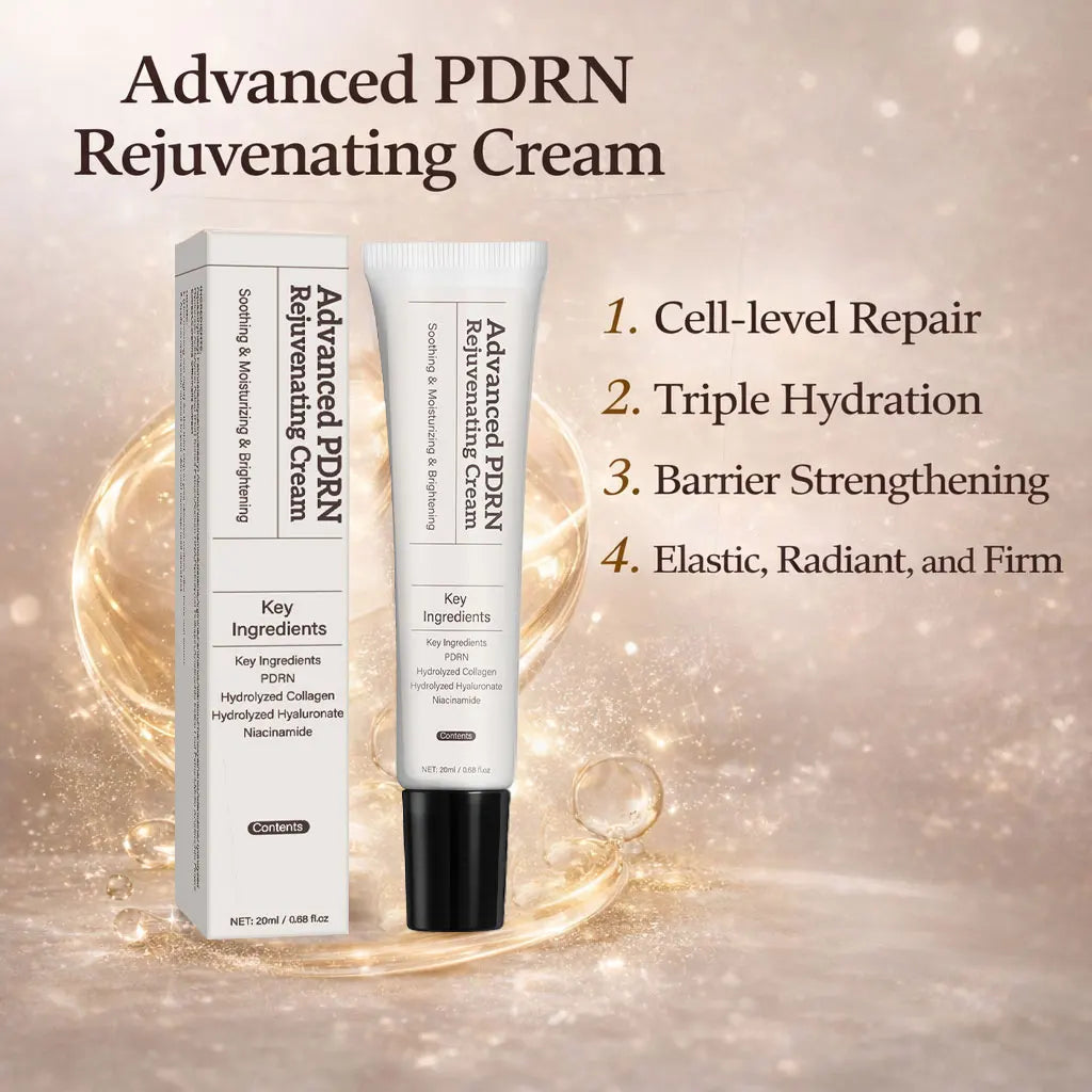 Advanced PDRN Rejuvenating Cream, Salmon DNA PDRN Face Moisturizer for Firming Skin, Women's Face Cream for Glow Skin, 20ML Peaceful Pleasures Health and Wellness