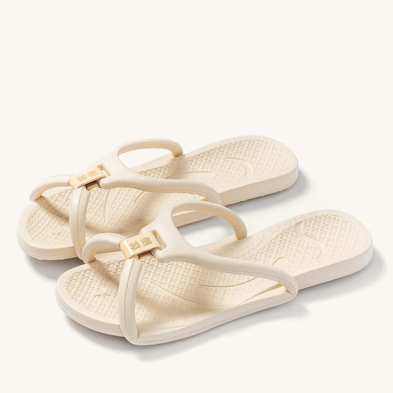 Men's Foldable EVA Flip-Flops – Lightweight Travel Slippers