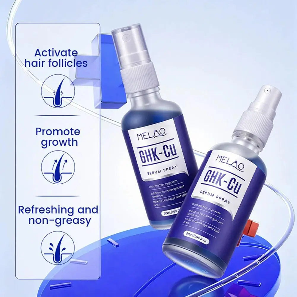 GHK-Cu Copper Peptide Hair Growth Serum 50ml – Anti Hair Loss