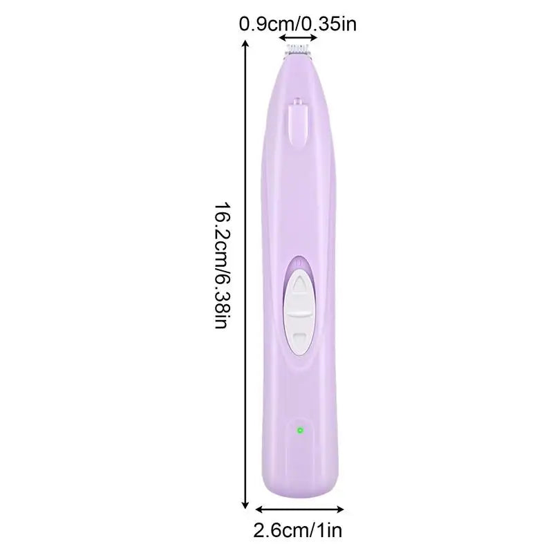 Electric Dog Clippers Dog Paw Hair Trimmer Rechargeable Low Noise Hair Shaver For Daily Home Ears Eyes Rump Peaceful Pleasures Health and Wellness